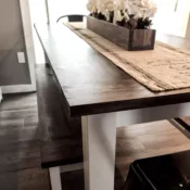 Farmhouse Table DIY