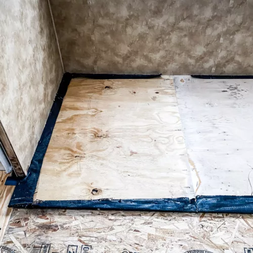 How to Repair Water Damage on RV Slide Floors