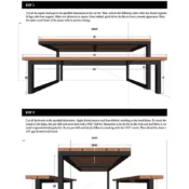 Picnic table DIY plans screenshot